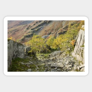 Castle Crag Quarry Sticker